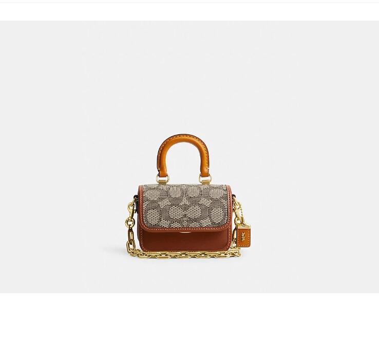 Cheap Classic Logo Fabric ROGUE 12 Top Handle Handbag