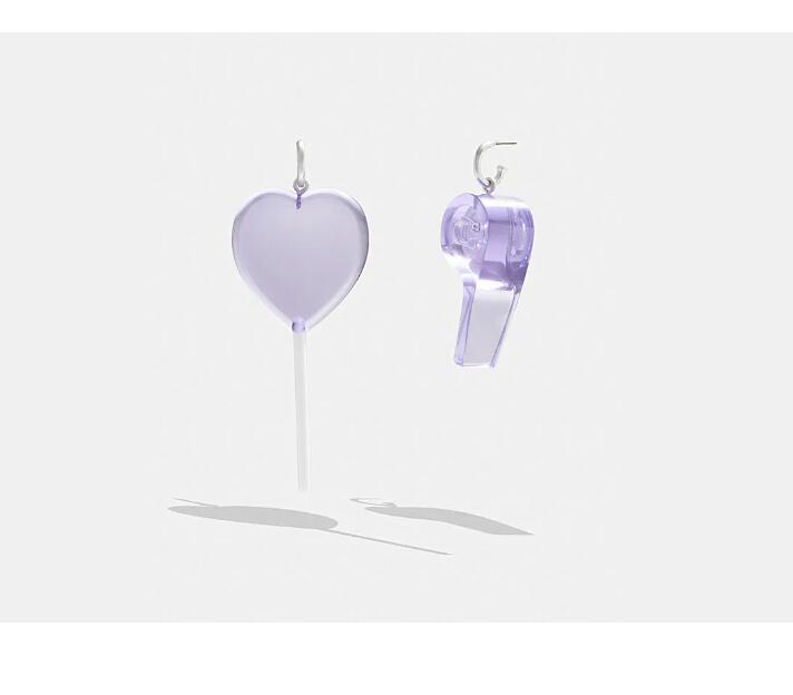 Cheap Love Lollipop and Whistle Combo Earrings