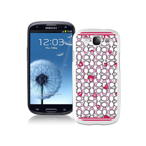 Coach Love Logo Pink Samsung Galaxy S3 9300 CAR